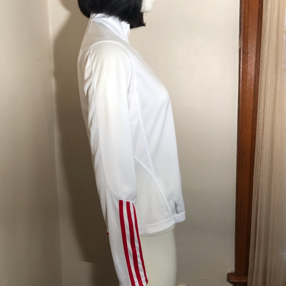 ADIDAS - Clima Cool Top White / Red Sz M
